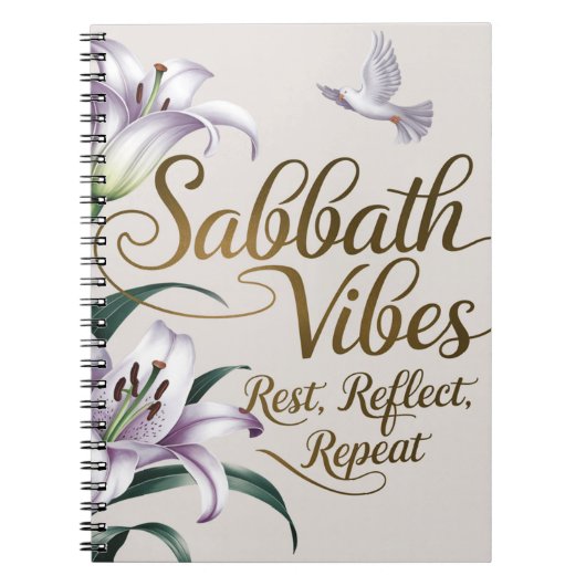Sabbath Vibes Notitieboek (Voorkant)