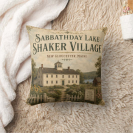 Sabbathday Lake Shaker Village Maine Erfgoed Kussen