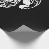 Sabbatic Baphomet Goat Evil Satanic Cadeaupapier (Hoek)