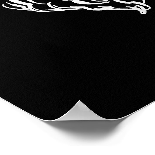 Sabbatic Baphomet Goat Evil Satanic Poster (Hoek)