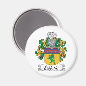 Sabbatini Familie Crest Magneet (Voorkant / Achterkant)