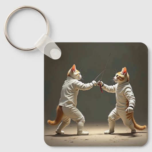 sabel katjes sleutelhanger (Voorkant)