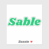 Sabeldier Sticker (Vel)
