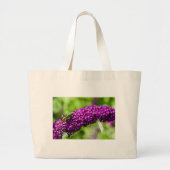 sabelsprinkhaan energie grote tote bag (Voorkant)