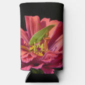 Sabelsprinkhaan op Zinnia Seltzer Blikjeskoeler (Voorkant)