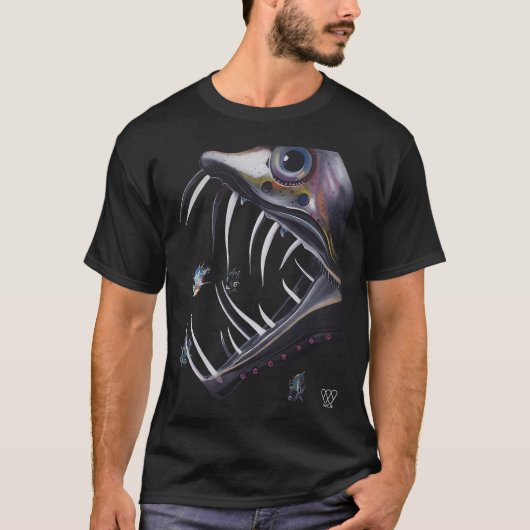 Sabeltand Addervis T-shirt (Voorkant)