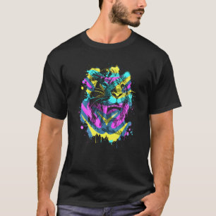 Sabeltand Tijger Kat Uitgestorven Prehistorisch Di T-shirt