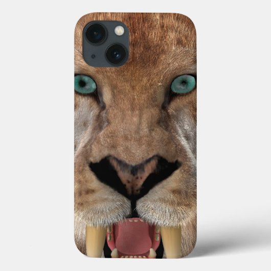 Sabeltandtijger of Smilodon Case-Mate iPhone Case (Achterkant)