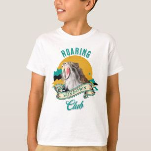 Sabeltandtijger Roaring Sundown Club T-shirt