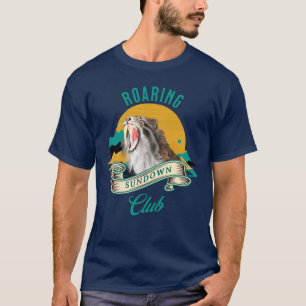 Sabeltandtijger Roaring Sundown Club T-shirt