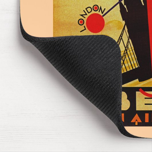 Sabena Art Deco Compass Muismat (Hoek)