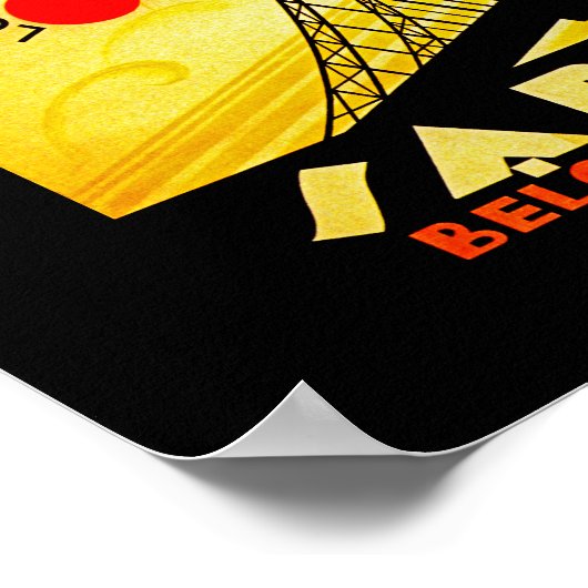 Sabena Art Deco Compass Poster (Hoek)