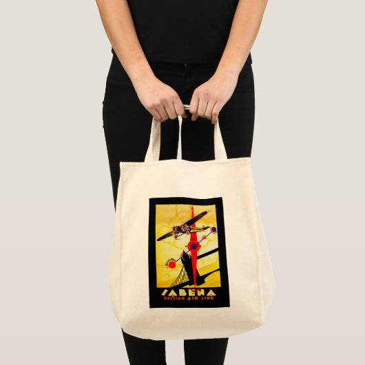 Sabena Art Deco Compass Tote Bag (Voorkant (product))