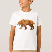 Saber Tooth Cat T-shirt (Voorkant)