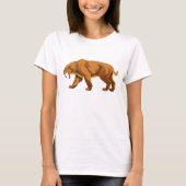 Saber Tooth Cat T-shirt (Voorkant)