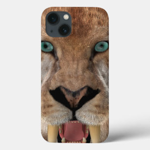 Saber Toothed Ttiger of Smilodon Case-Mate iPhone Case