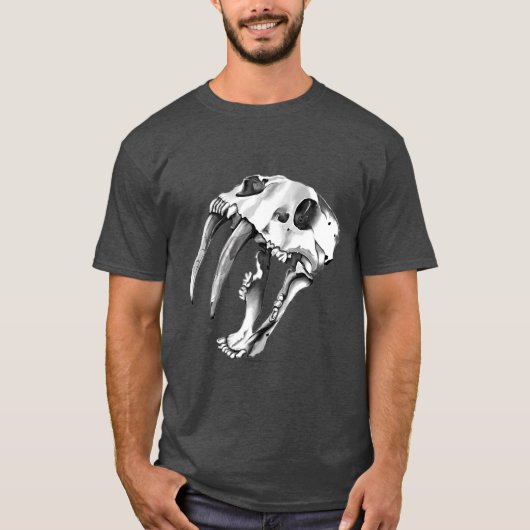 Sabertooth Cat T-shirt (Voorkant)