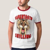 Sabertooth Shilling T-Shirt (Voorkant)