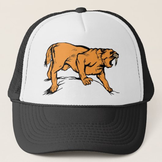 Sabertooth Tiger Trucker Pet (Voorkant)