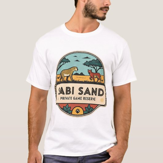 Sabi Sand Private Game Reserve (Zuid-Afrika) T-shirt (Voorkant)