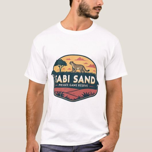 Sabi Sand Private Game Reserve (Zuid-Afrika) T-shirt (Voorkant)