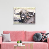 Sabi Sands Conservancy, provincie Mpumalanga, Canvas Afdruk (Insitu (Woonkamer))