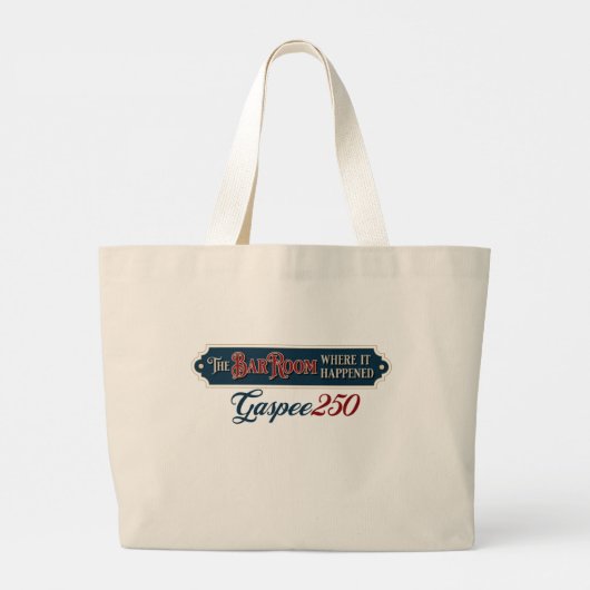 Sabin Tavern - Jumbo Tas! Grote Tote Bag (Achterkant)