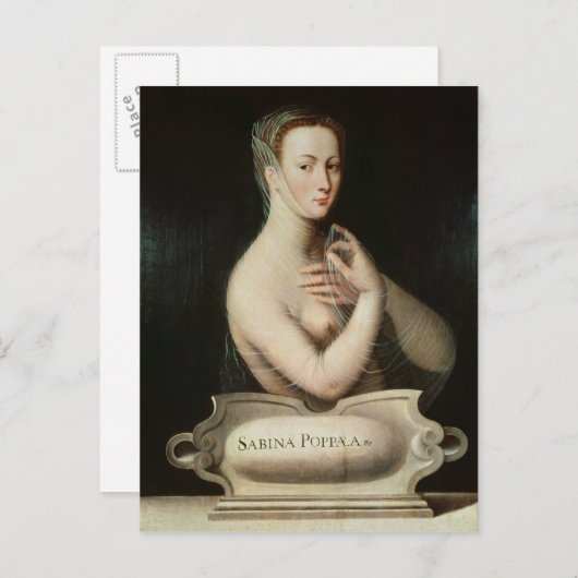 Sabina Poppaea, c.1570 Briefkaart (Voorkant / Achterkant)