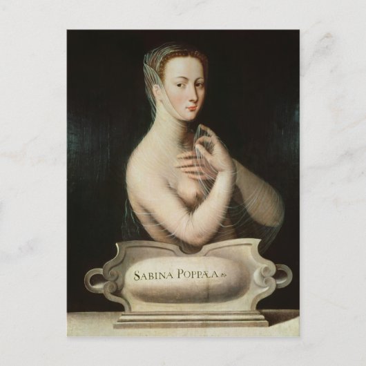Sabina Poppaea, c.1570 Briefkaart (Voorkant)