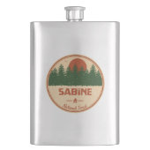 Sabine National Forest Flacon (Voorkant)