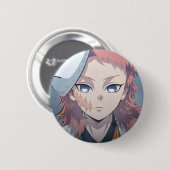 Sabito-speld van de anime Demon Slayer Ronde Button 5,7 Cm (Voorkant /achterkant)