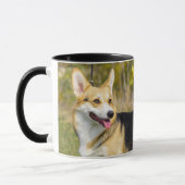 Sable Cardigan Welsh Corgi Dog Mok (Links)