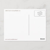 Sable Coat George Barbier Briefkaart (Achterkant)