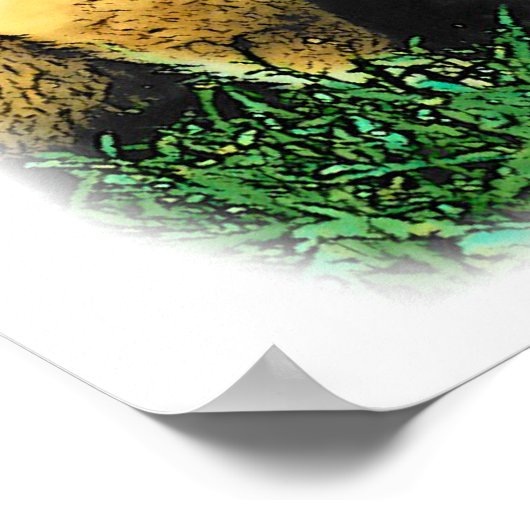 Sable Collie Gifts Poster (Hoek)