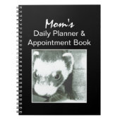 Sable Ferret Afbeelding Notitieboek (Voorkant)