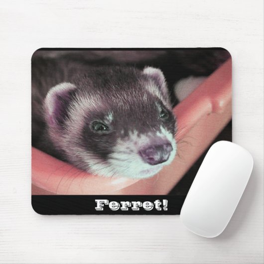 Sable Ferret Mousepad Muismat (Met muis)