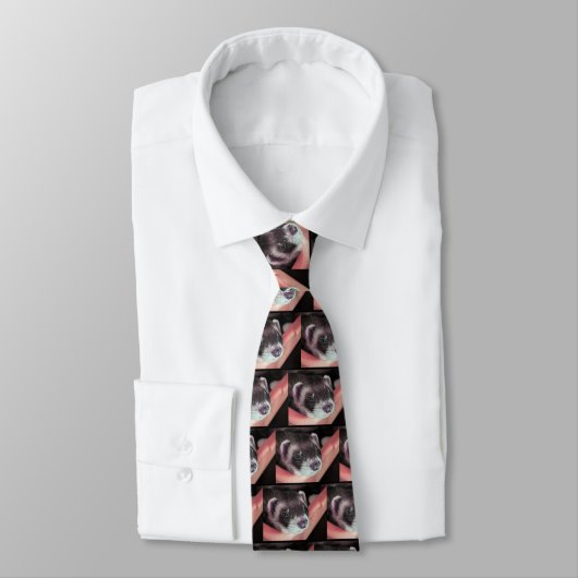 Sable Ferret Necktie Stropdas (Gebonden)