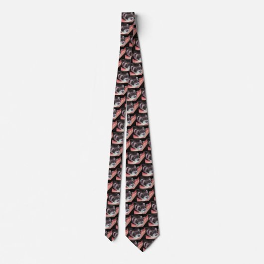 Sable Ferret Necktie Stropdas (Achterkant)