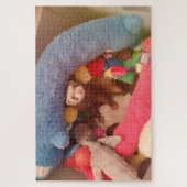 Sable Ferret Toybox Legpuzzel (Verticaal)