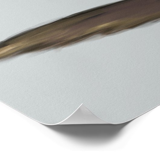 Sable German Shepherd Dog Poster (Hoek)