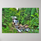 Sable Herfsten, Pictured Rocks Nat'l Lakeshore, MI Poster (Voorkant)