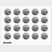 Sable Island Horse Ronde Sticker (Vel)