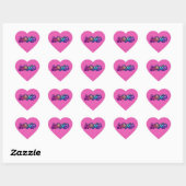 Sable Noon - Basislogo Hart Sticker (Vel)