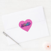 Sable Noon - Basislogo Hart Sticker (Envelop)