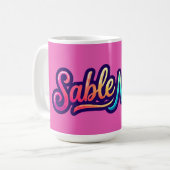 Sable Noon - Basislogo Koffiemok (Voorkant links)
