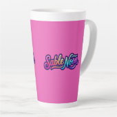 Sable Noon - Basislogo Latte Mok (Rechterhoek)