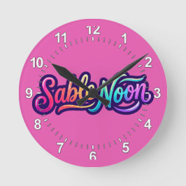 Sable Noon - Basislogo Ronde Klok