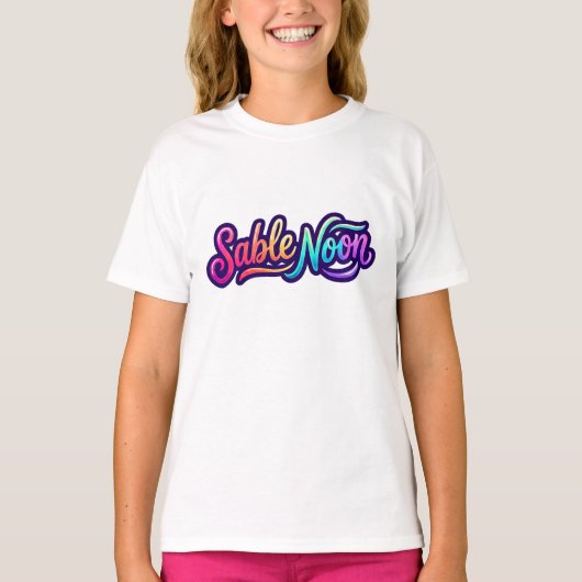 Sable Noon - Basislogo T-shirt (Voorkant)