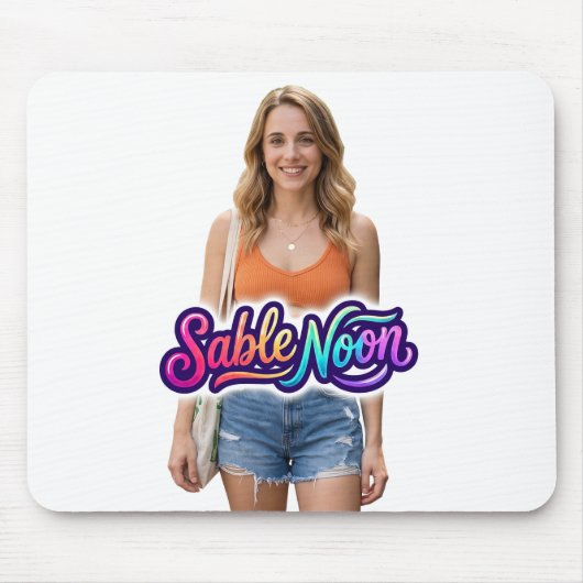 Sable Noon Schoonheidshouding #1 Muismat (Voorkant)