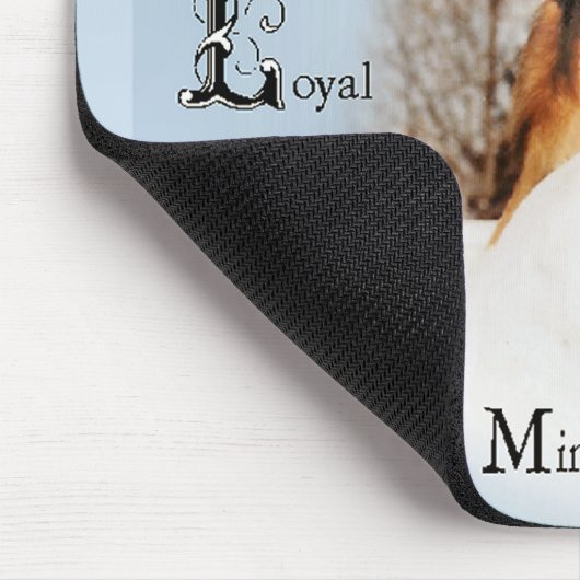 Sable Rough Collie Gifts Muismat (Hoek)